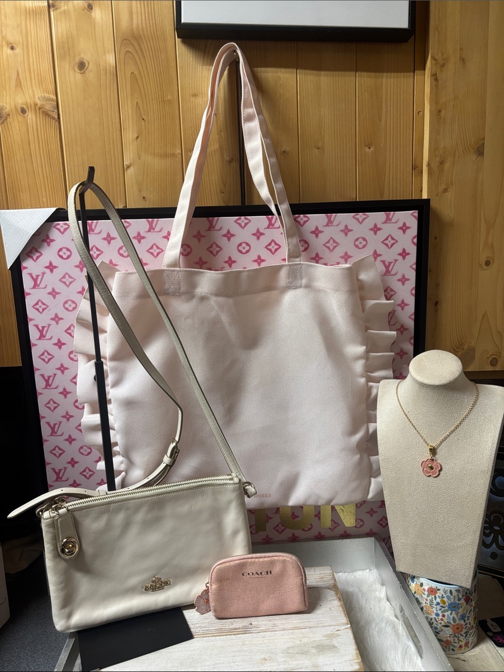 Coach Crosby double zip crossbody
